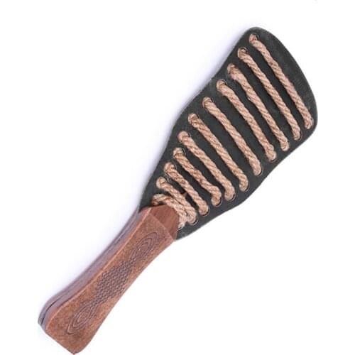 Iron plate hemp rope beat whip Hot Erotic Fetish Spanking BDSM Bondage Couple flirting SM Games slave sex toy for male female