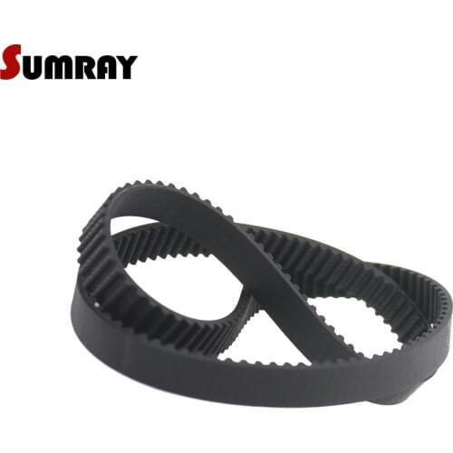 SUMRAY Timing Belt HTD 3M-447/450/453/456/459/462/465/468/471/474/477mm Pitch Length Rubber Belts Transmission For CNC Machines