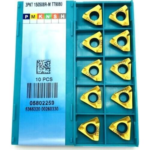 Turning tool 3PKT150508R M TT9080 carbide tool inner hole metal turning tools CNC lathe cutting tool 3pkt 150508 alloy insert