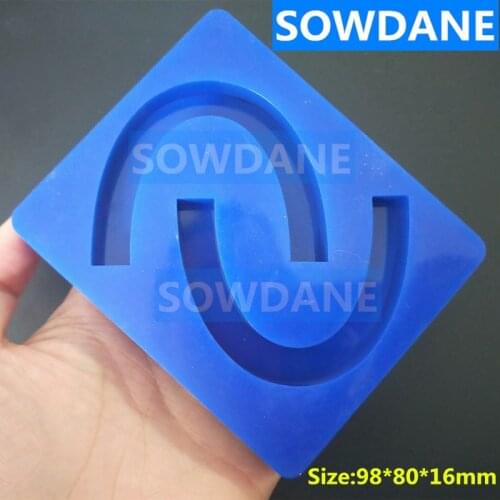 1 piece New Rubber Wax Occlusion Rim Model Denture Module Dental Model Base lab denture laboratory wax teeth Module