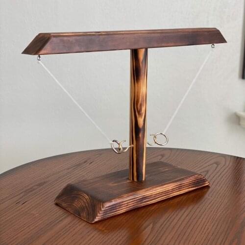 Handmade Wooden Ring Toss Hooks Fast-paced Interactive Game For Bars Home Party Toys Leisure Industrial Style Bar Drink Toys