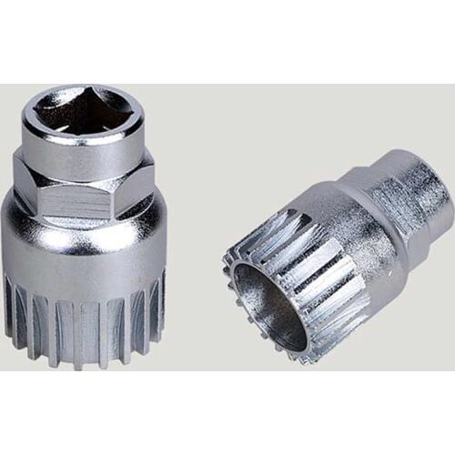 Bicycle Bottom Bracket Remover BB Puller 20 Teeth Wrench Box Sockets Bike Spanner Service Repair Tool Cycling Accessories