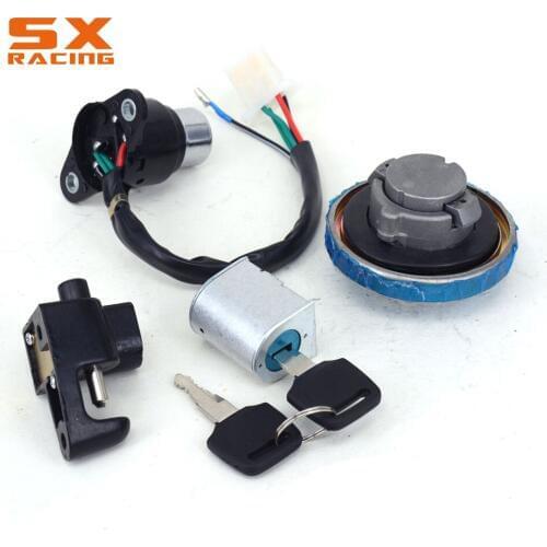 Motorbike Street Ignition Switch Lock Key Set Gas Tank Cap Cover Seat For HONDA CMX250 Rebel 1985-2015 CA125 1995-1999