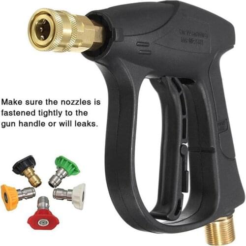 High Pressure Power Car Wash 3000 PSI For Car Garden Washing Cleaning Color Clean House Machine Device Auto Black Portable P4Q9