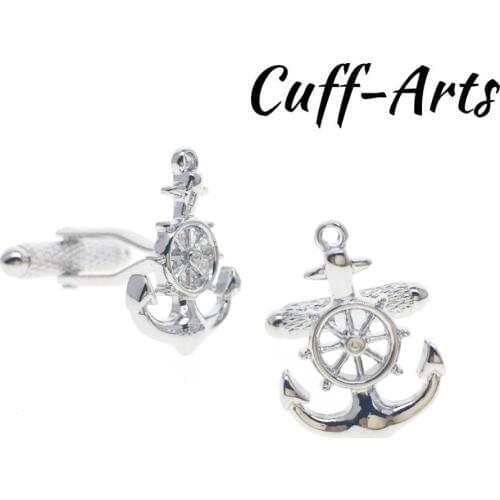 Cufflinks for Men Anchor Cufflinks Gemelos Gemelli Spinki by Cuffarts C10475