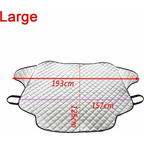 1pc Windshield cover Auto Windshield For trucks SUVs Snow and frost Snow Size M L Winter