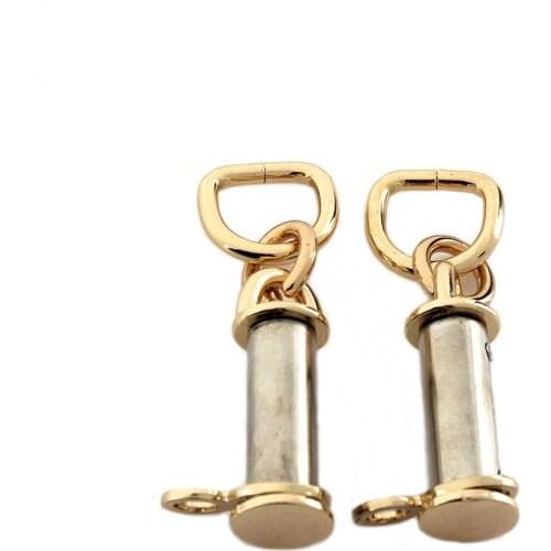 1pcs Metal Hang Buckle Bag Decoration Buckle for DIY Leather Craft Bag Strap Belt Handle Shoulder Garments Shoes Accessories