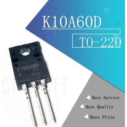 10pcs K10A60D TO-220F TK10A60D TO-220F 10A60 TO220 new original