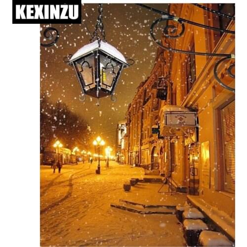 5d diamond painting-Street lig-Full Square/Round drill pictures of Rhinestone Diamond embroidery sale mosaic pictures by numbers