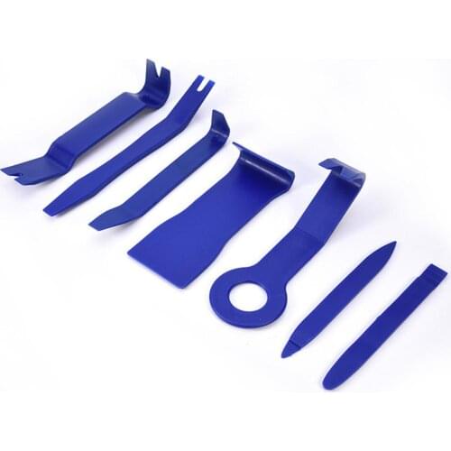 7PCS Car Fastener Removal Tool Trim Dash Removal Rivet Clips Car Door Panel Installer Cover Car Trim Removal Tools Screwdriver