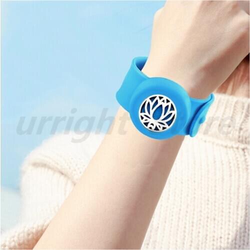 Diffuser bang-bang bangle Bracelet for kids women jewelry 25mm Magnet Repellent Essential Oil aroma Steel locket 10Pad as gift