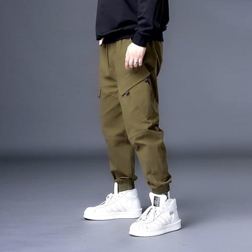 Plus 7XL 6XL XXXXXL Men Hip Hop Black Cargo Pants Joggers Sweatpants Overalls Men Streetwear Harem Pants Women Fashions Trousers