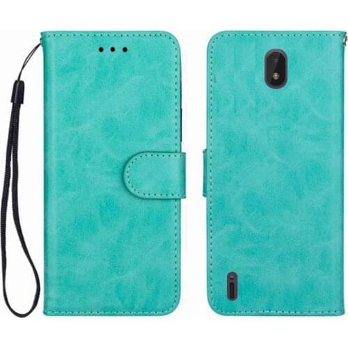 For Nokia C01 Plus TA-1383 5.45" Wallet Case High Quality Flip Leather Protective Phone Support Cover