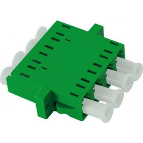 LC-APC SM DX CouplerOptical connecter flange single mode Fiber Adaptor 50pcs/lot