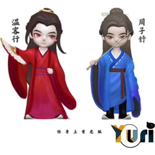 WORD OF HONOR Official Original Shan He Ling Simon Gong Jun Wen Kexing Zhou Zishu PVC Figure Doll Model Display Stand Kid Gift C