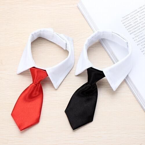 Pet Dog Cat Adjustable Formal Necktie Tuxedo Bow Tie Dog & Cat Collar Pet Accessories for Wedding Holiday and Party Gift