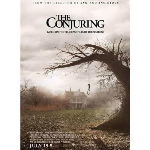 Lot style Choose Conjuring Netflix Best Movie Art print Silk poster Home Wall Decor