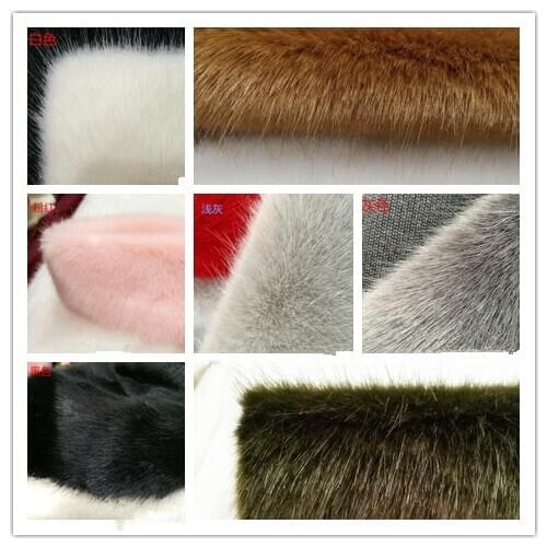Racoon Fur Plush Fabric Pile 1.5cm Faux Fur Counter Display Background Clothing Scarf Pillow Car Mat DIY Toy Short Plush Fabric