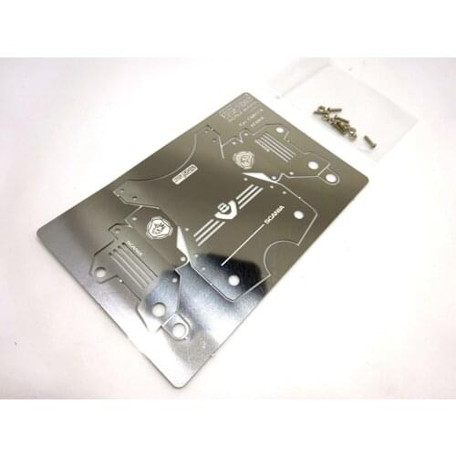 Metal Rc Truck Gearbox Guard Cover For 1/14 Rc Tamiya Scania R620 Benz 3363 MAN TGX Tractor Trailer