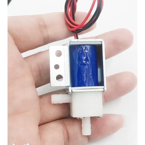 DC 12V N/O Normally Open Solenoid Valve Mini Water Air Valve Breast Pump , nebulizers, aromatherapy machines
