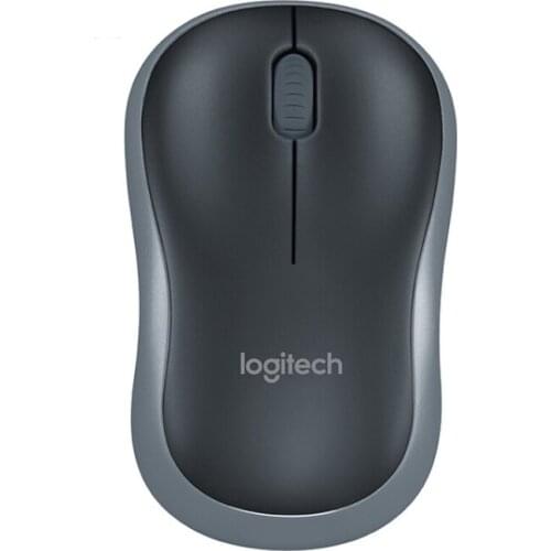 Logitech Optical Mouse M186 Universal Wireless Mouse Office Power Saving USB Laptop Desktop Computer