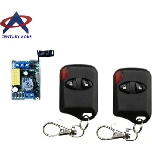 Light Lamp LED Bulb Remote Control Switches RF AC 220 V 10 A 1channel 2 X Transmitter + 1 X Receiver
