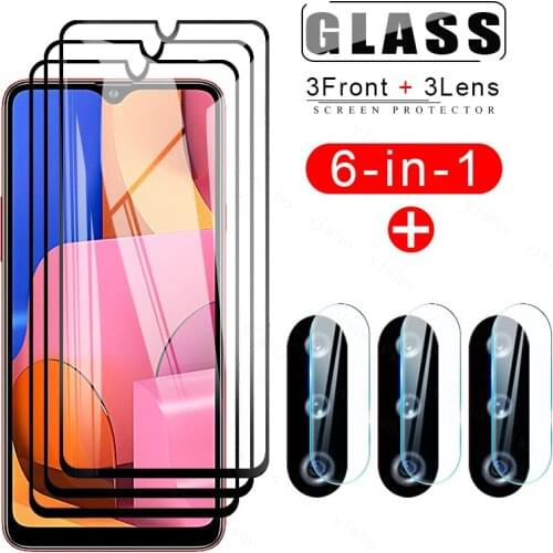 Protective Glasses for Samsung Galaxy A20s Temper Glas Film for Samsung A 01 02s 10s 20 20s 21 21s 30 30s Screen Protector Lens