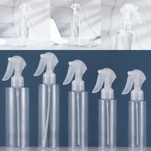 100ml/120ml/150ml/200ml/250ml Plastic Empty Spray Bottle Refillable Mist Pump Perfume Atomizer Travel Accessories