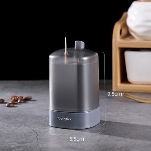 2020Automatic Toothpick Holder Container Household Table Toothpick Storage Box Toothpick Dispenser