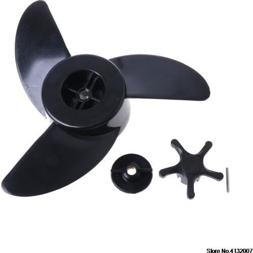 3 Blades Motor Boat Propellers Electric Engine Outboard For Haibo ET34 ET44 ET54