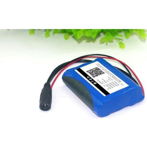 NEW 12V 2.2AH 18650 2200mAh LED battery chronological lithium battery coal monitoring battery battery pack