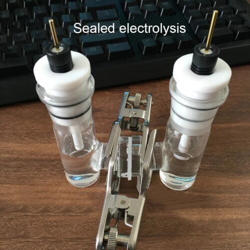 CH2010 Sealed Electrolytic Cell Chemical Reaction Cell of Replaceable Ion Membrane H-type Electrolytic Cell