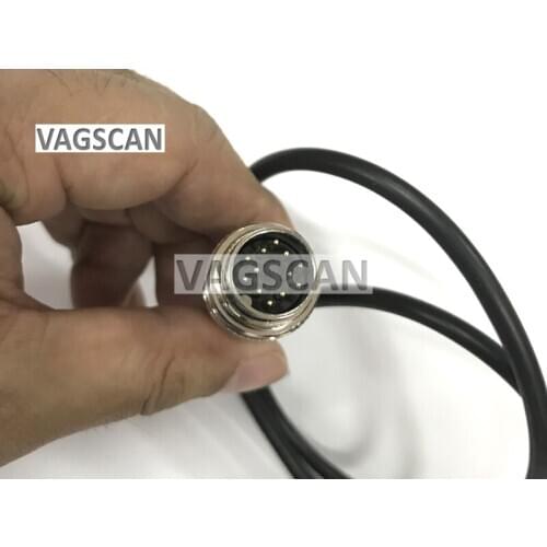 DB9 to 12-pin cable (for ECU 7,8,9) For MTU ADEC Diagnostic Cable