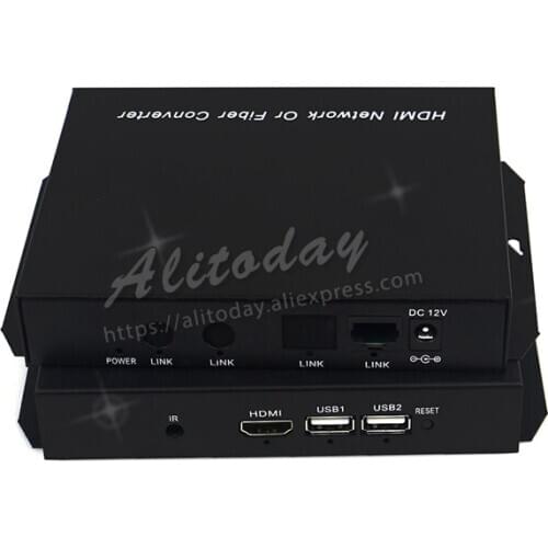 HDMI Splitter network transmitter Receiver distributor extender 120m over 1 network port with USB to connect KVM Support 1080P