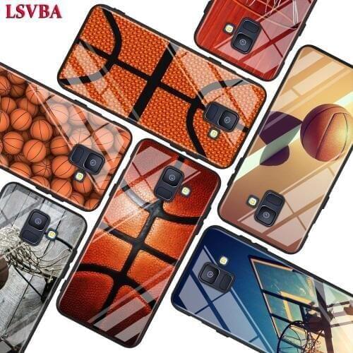 Cool basketball Fashion For Samsung Galaxy A750 A9 A8 A7 A6 A5 A3 Plus 2018 2017 2016 Super Bright Glossy Phone Case Cover