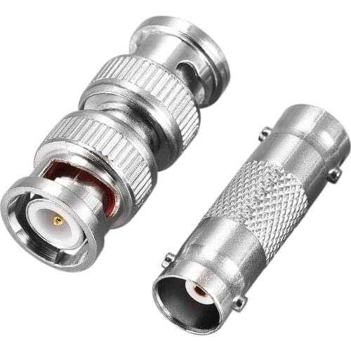 Uxcell BNC Male Female Jack Adapter Set RF Coaxial Connector for CCTV, Male-Male 5pcs & Female-Female 5pcs