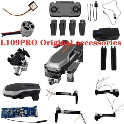 L109PRO L109 PRO 4k GPS RC drone original accessories full set of parts blade remote control shell