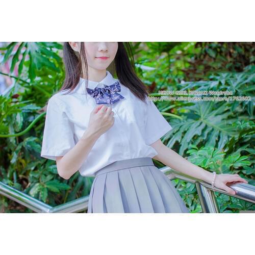 Cute Womens Japanese Student Summer Solid Pure Macaron Colors Pleated Skirt Mini Uniform Sailor JK Skirt 13 Colors Size XS-XXXL