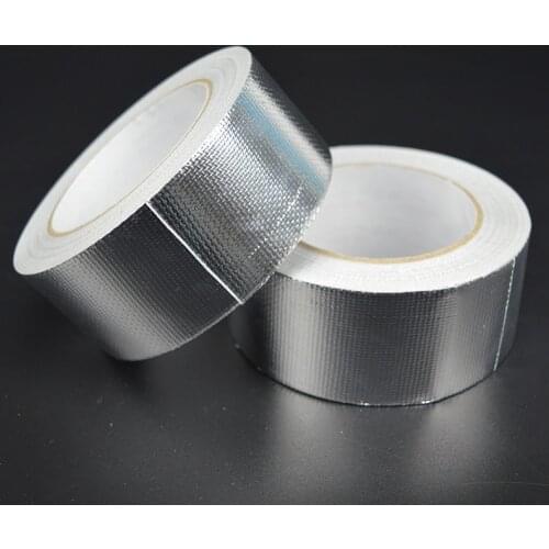 Multifunctional Aluminum Foil Tape Thickened Waterproof Heat Insulation Aluminum Tape for Indoor Outdoor JS22