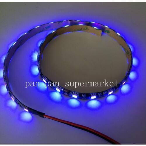 UV Led Strip light 5050 SMD 60leds/m 395-405nm Ultraviolet Ray LED Diode Ribbon Purple Flexible Tape lamp for DJ Fluorescence