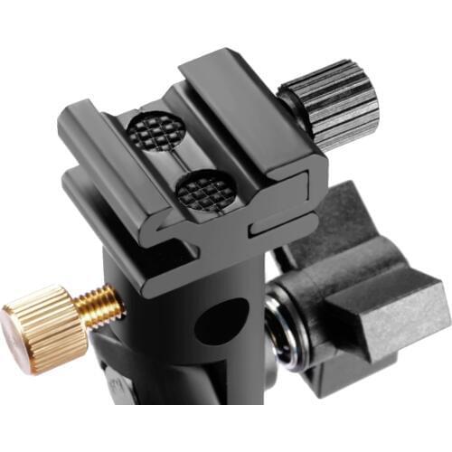 Neewer Flash/Shoe/Umbrella Mount/Holder/Bracket Type E For All hot-shoe flashes except Sony and Minolta Brands