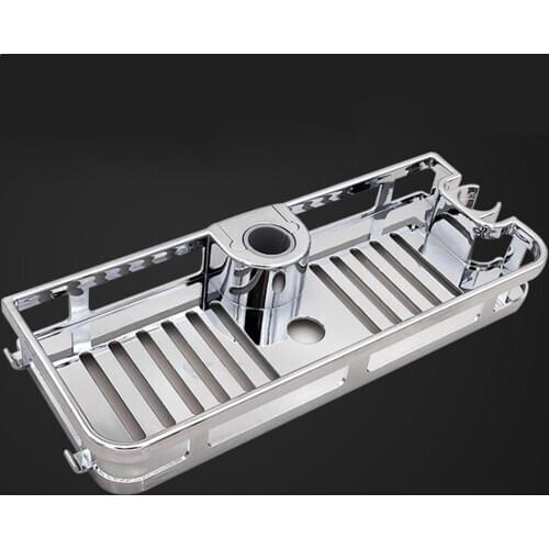 1Pcs ABS Shower Shelf Rectangle Detachable Lifting Saving Storage Holder Tray Accessories Kitchen Plastic Bathroom Rack Spa U2A8