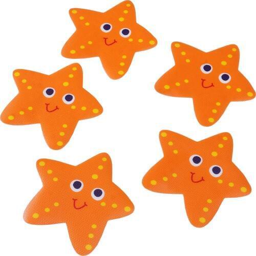 5x Bath Tub Non Slip Safety Treads Sticker Bathroom Applique Decal Non-skid Adhesive Bathroom Decor Tools for Child Kids A30