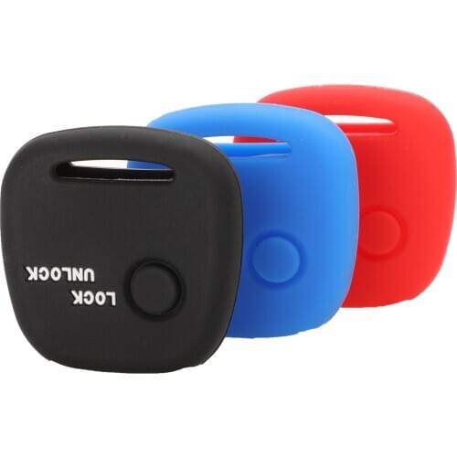 Bilchave 1 Buttons Remote Car Key Case Silicone Cover Fob For Suzuki R Moko For Nissan PINO For Mazda Key Protect