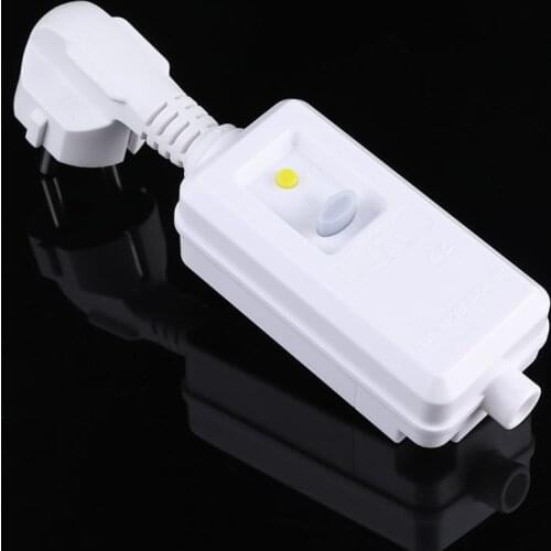 16A AC 220-240V Household Leakage Protection Plug Automatic Cut off Power Safety Socket EU Plug