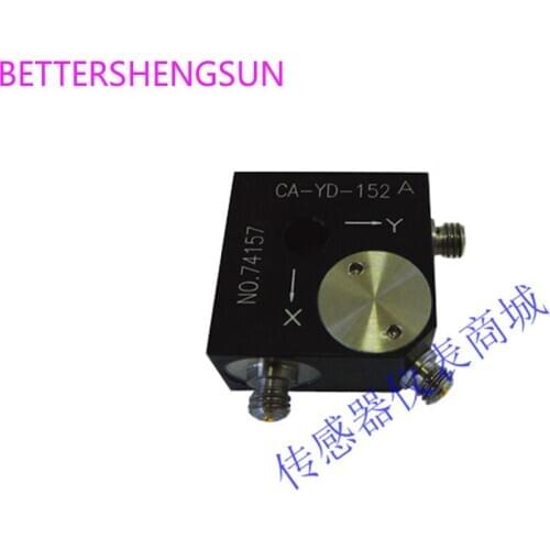 CA-YD-3152 Piezoelectric three-way IEPE acceleration sensor can measure X, Y, Z directions simultaneously