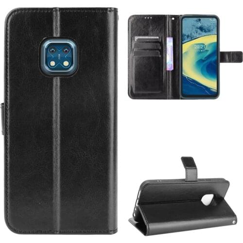 For Nokia XR20 Case Luxury Flip PU Leather Wallet Lanyard Stand Shockproof Case For Nokia XR20 Phone Bags 6.67 inch
