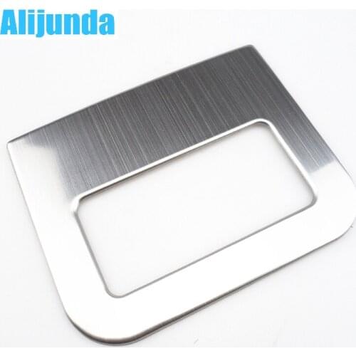 For Ford kuga Escape 2013 2014 2015 Trunk Tail box handle sequins decoration sticker stainless steel trim for kuga accessories