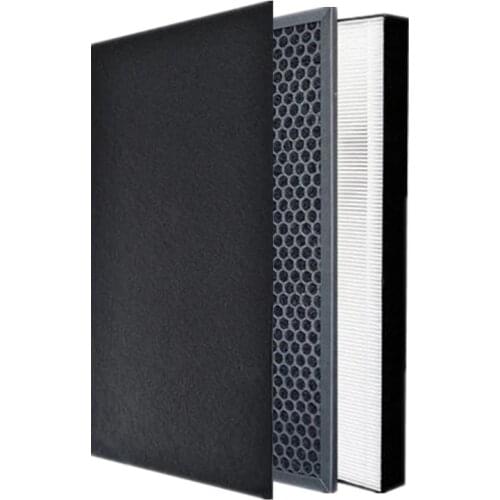 1 set (3pcs) Air Purifier H13 HEPA Filter Activated Carbon for Panasonic F-VXD50R Air purifier replacement parts