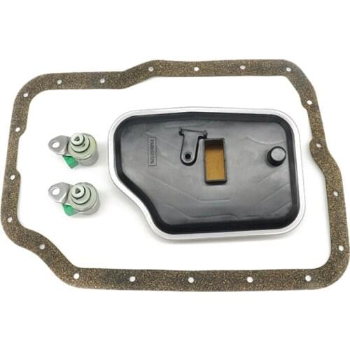 Trans Shift Solenoid Filter Service Kit Transmission Oil Strainer for Ford 2000-2012 Mazda 2002-2010 4F27E FN4AEL